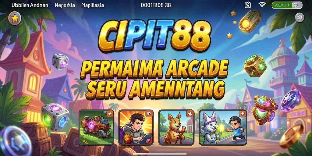 Tampilan gameplay seru dan menantang di CIPIT88.
