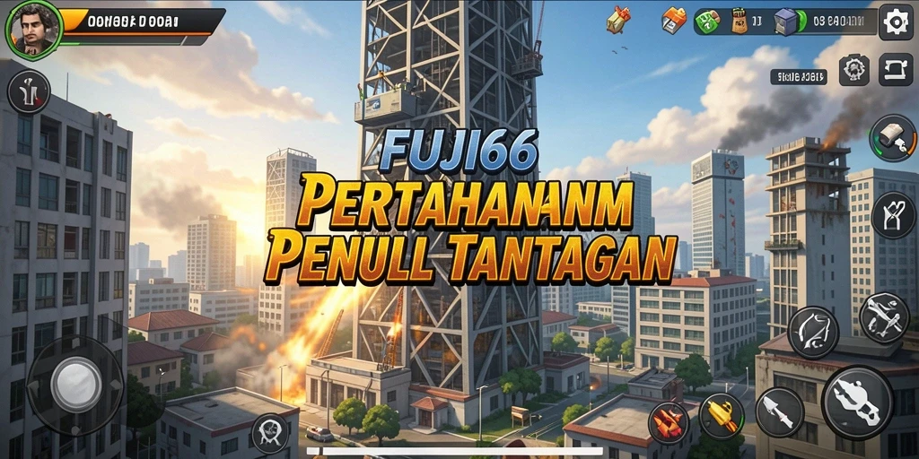 Gameplay seru Tower Defense yang menegangkan di FUJI66.