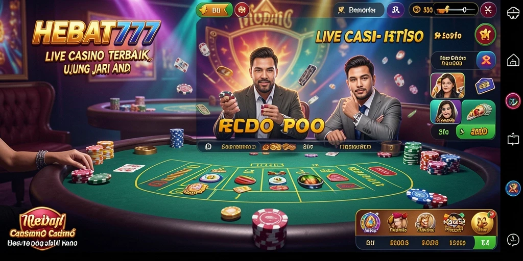 Gameplay Live Casino dengan dealer profesional yang menarik.