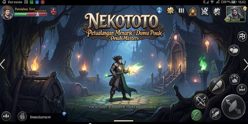 Tampilan gameplay NEKOTOTO yang memikat dan menantang.
