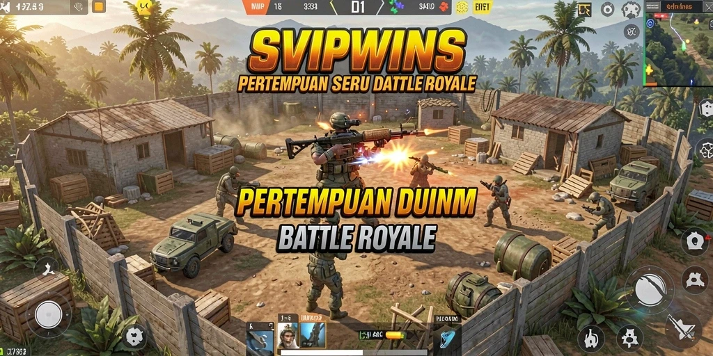 Tangkapan layar gameplay SVIPWINS yang mendebarkan dan penuh aksi.