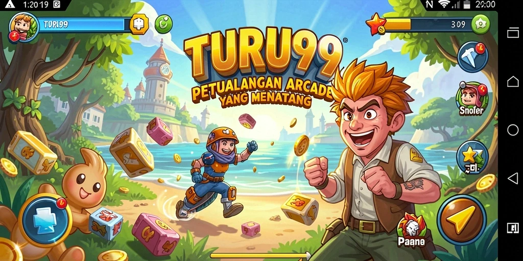 Gameplay TURU99 yang seru dan menantang di setiap level.
