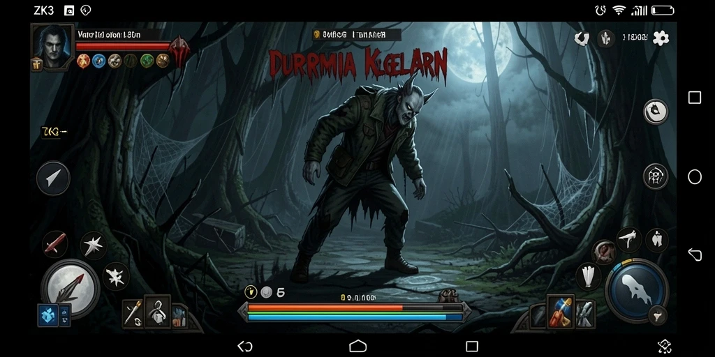 Gameplay mencekam di ZK3 dengan suasana yang gelap.